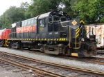 Ex Erie Mining RS-11  No. 7215 awaits the next call to duty